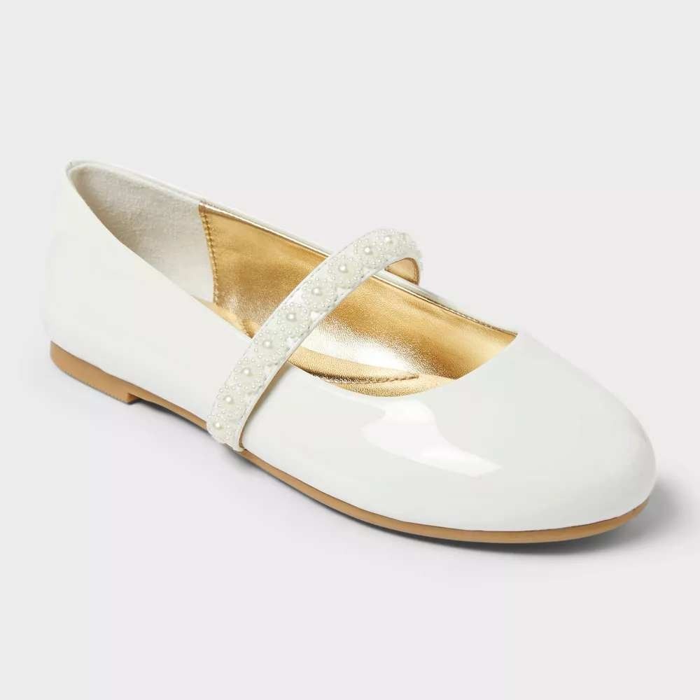 Toddler Nora Slip-On Ballet Flats Cat & Jack Black Sizeβ 12T New With Tags
